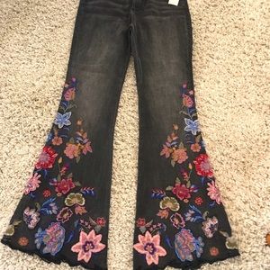 Driftwood flare jeans